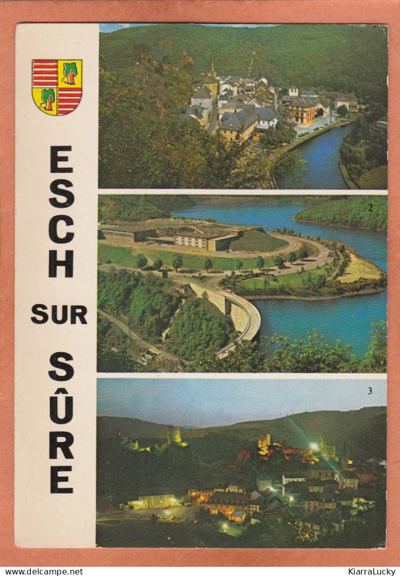 ESCH-SUR-SURE - MULTIVUES + BLASON - NEUVE - Esch-sur-Sure