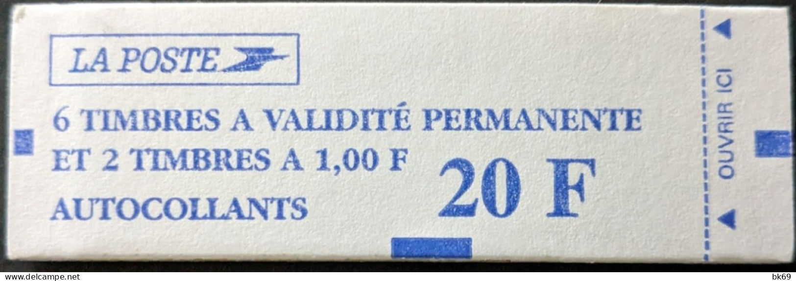 1507** Daté 5-2-1996 Briat 6 TVP + 2x 1.00F Orange Carnet Fermé - Moderne : 1959-...