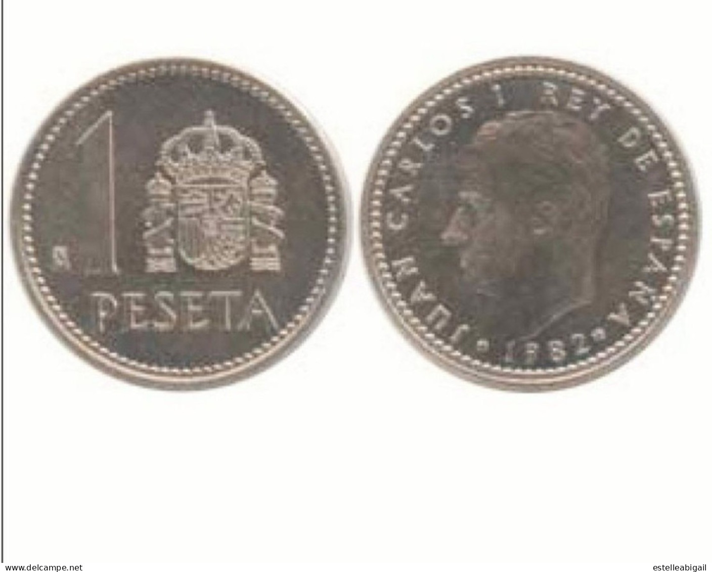 *  1 Peseta Espagne 1984 - 1 Peseta