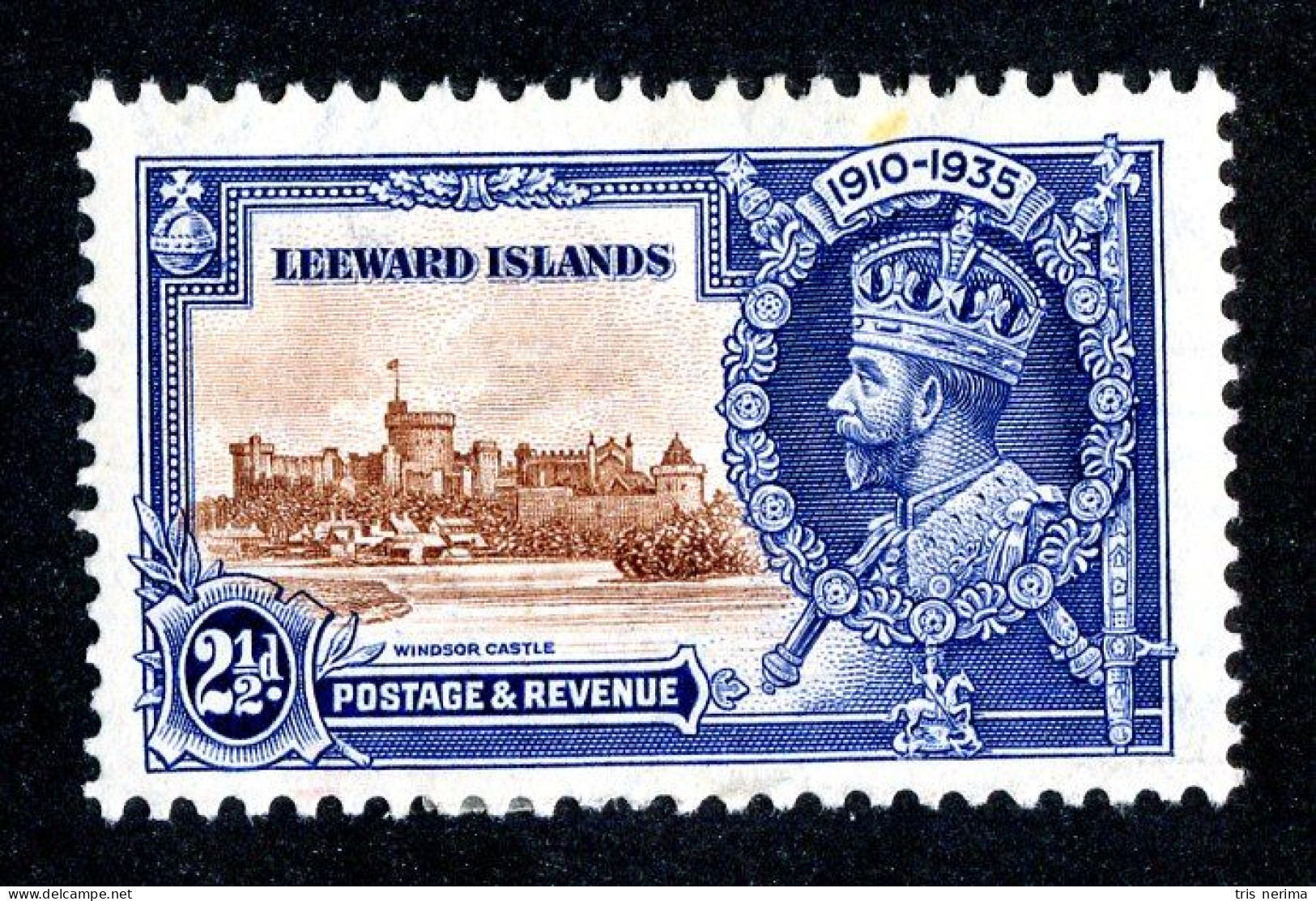 817 BCXX 1935 Leeward Scott #98 MLH* (offers Welcome) - Leeward  Islands