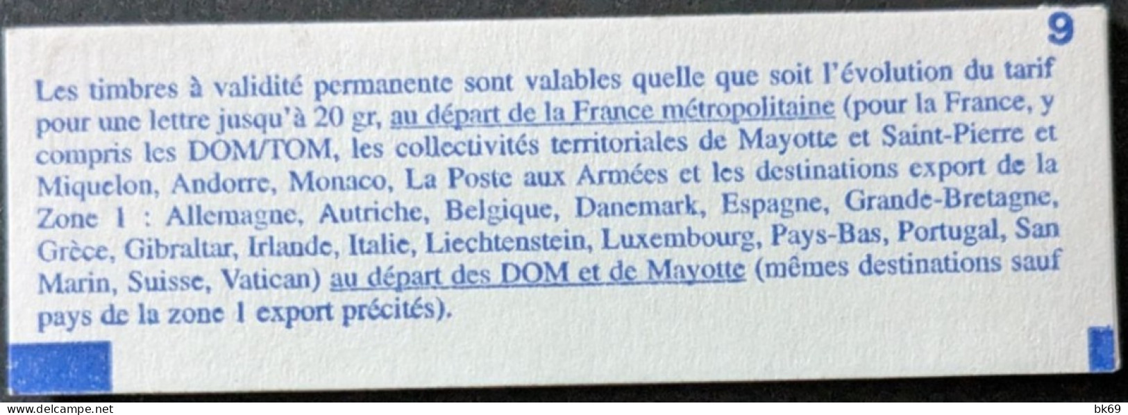 1508** Luquet 6 TPV + 2x 1.00F Orange Carnet Fermé - Modernes : 1959-...
