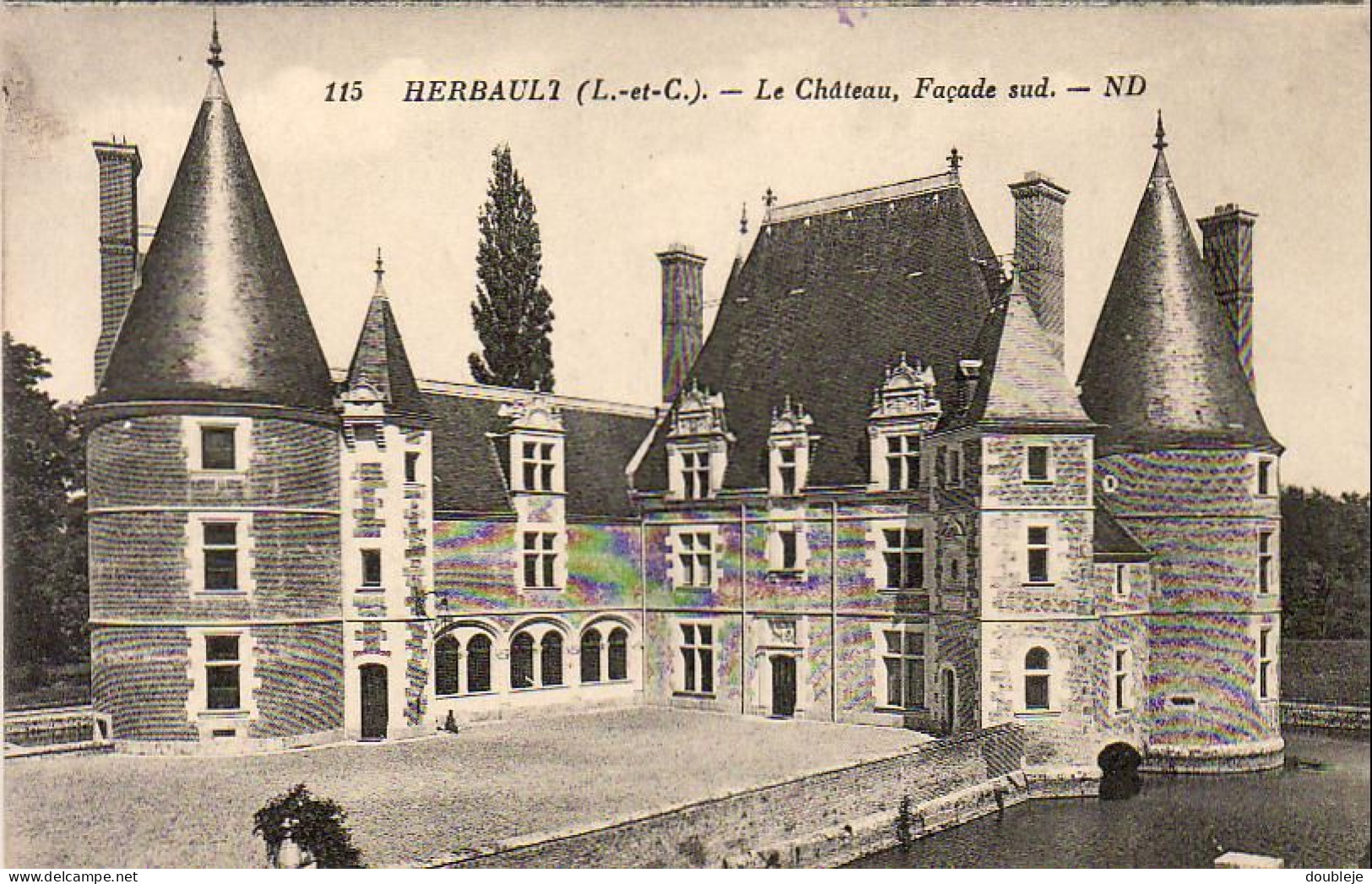 D41  HERBAULT  Le Château, Façade Sud  ..... - Herbault