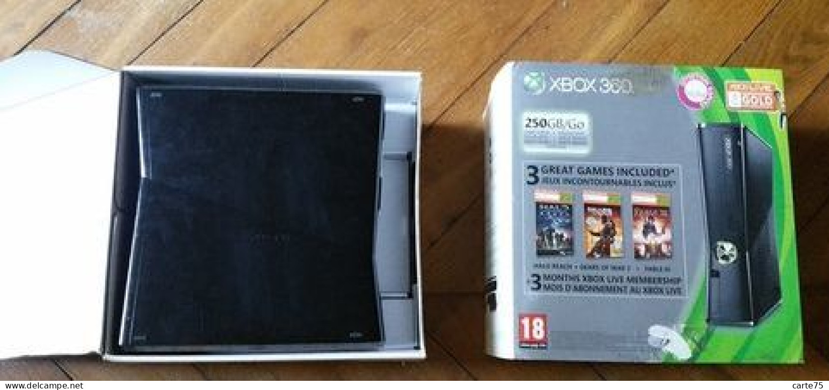 XBOX 360 S, Dans Son Emballage, Avec Jeu Bioshock, Et En Plus Call Of Duty MW3 (Modern Warfare 3) Kinectimals (promo) - Xbox 360