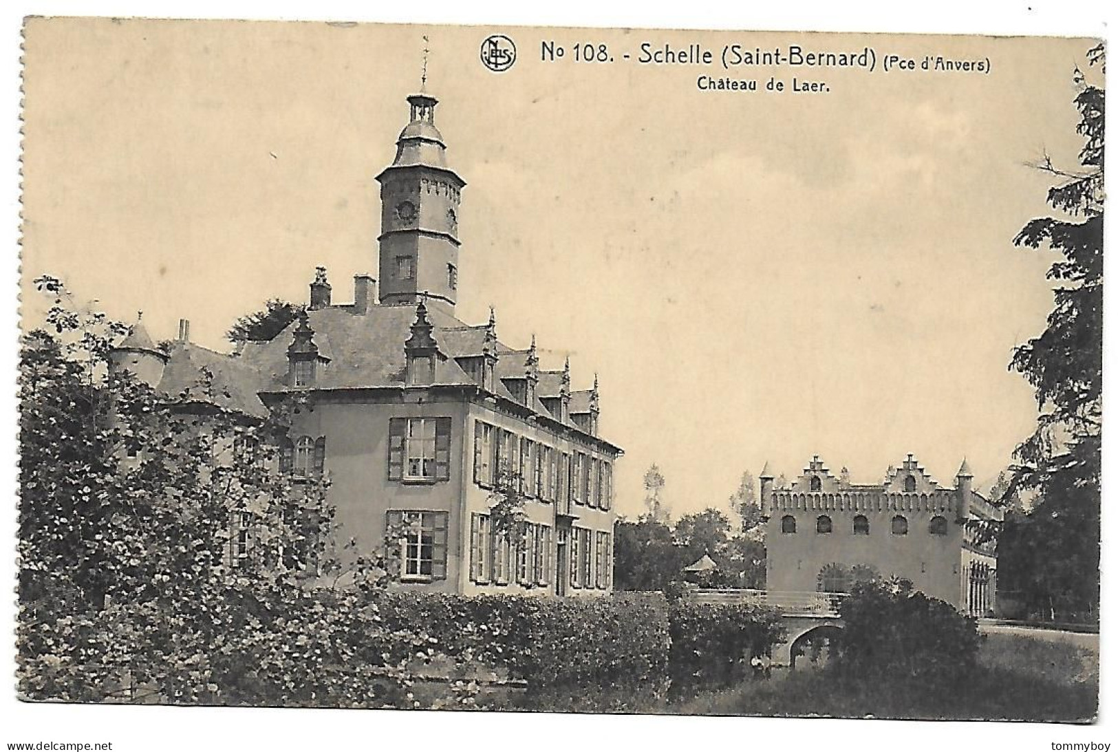 CPA Schelle (Saint-Bernard), Château De Laer - Schelle