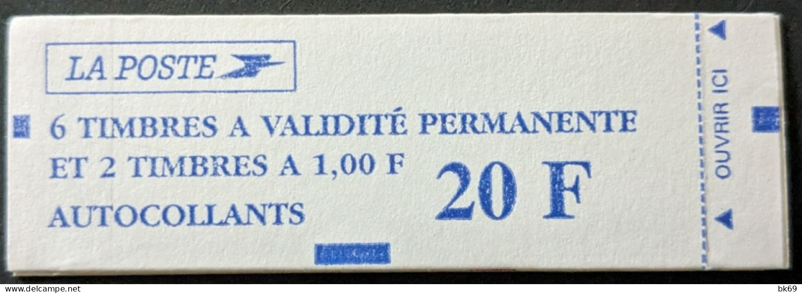 1508** Luquet 6 TPV + 2x 1.00F Orange Carnet Fermé Faciale 8.88€ - Modernes : 1959-...