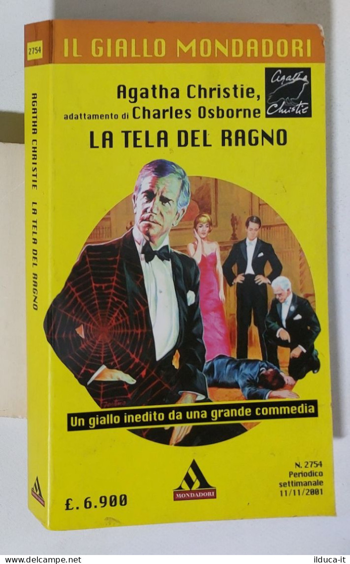 24706 Il Giallo Mondadori Nr 2754 - Agatha Christie - La Tela Del Ragno - 2001 - Policíacos Y Suspenso