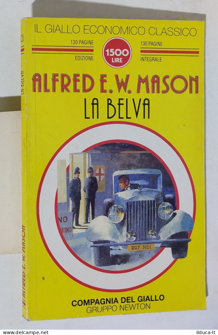 58699 Giallo Economico Mondadori N - A. Mason - La Belva - Politieromans En Thrillers