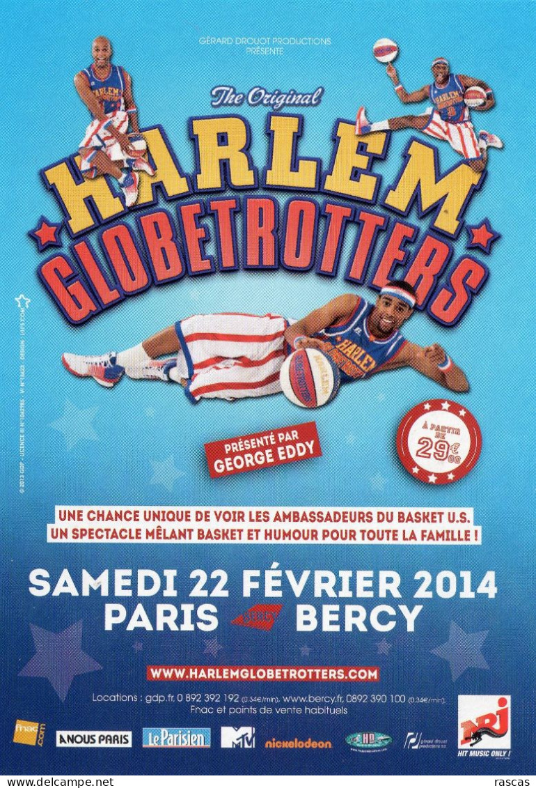 CPM - E - BASKET BALL - PARIS BERCY - LES HARLEM GLOBETROTTEURS - Basket-ball