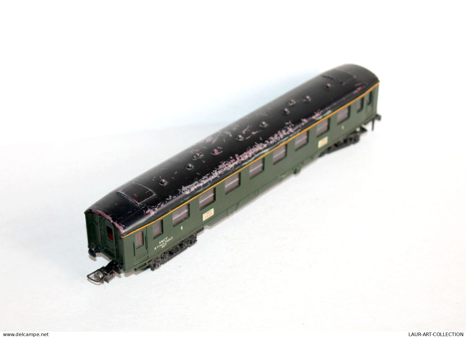 HORNBY ACHO VOITURE VOYAGEUR AMENAGÉ, 1er CLASSE SNCF A10 Myfi 20045 PARIS LILLE, TRAIN - MODELE FERROVIAIRE (2105.205) - Passenger Trains