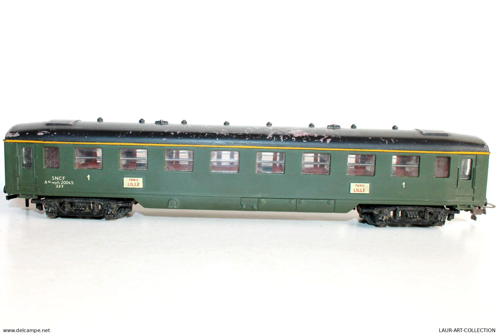 HORNBY ACHO VOITURE VOYAGEUR AMENAGÉ, 1er CLASSE SNCF A10 Myfi 20045 PARIS LILLE, TRAIN - MODELE FERROVIAIRE (2105.205) - Voitures Voyageurs