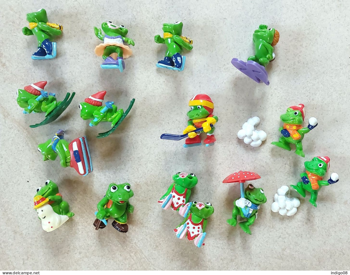 Lot De 15 Grenouilles Mini Splash Ranopla EU 1994 - Sets