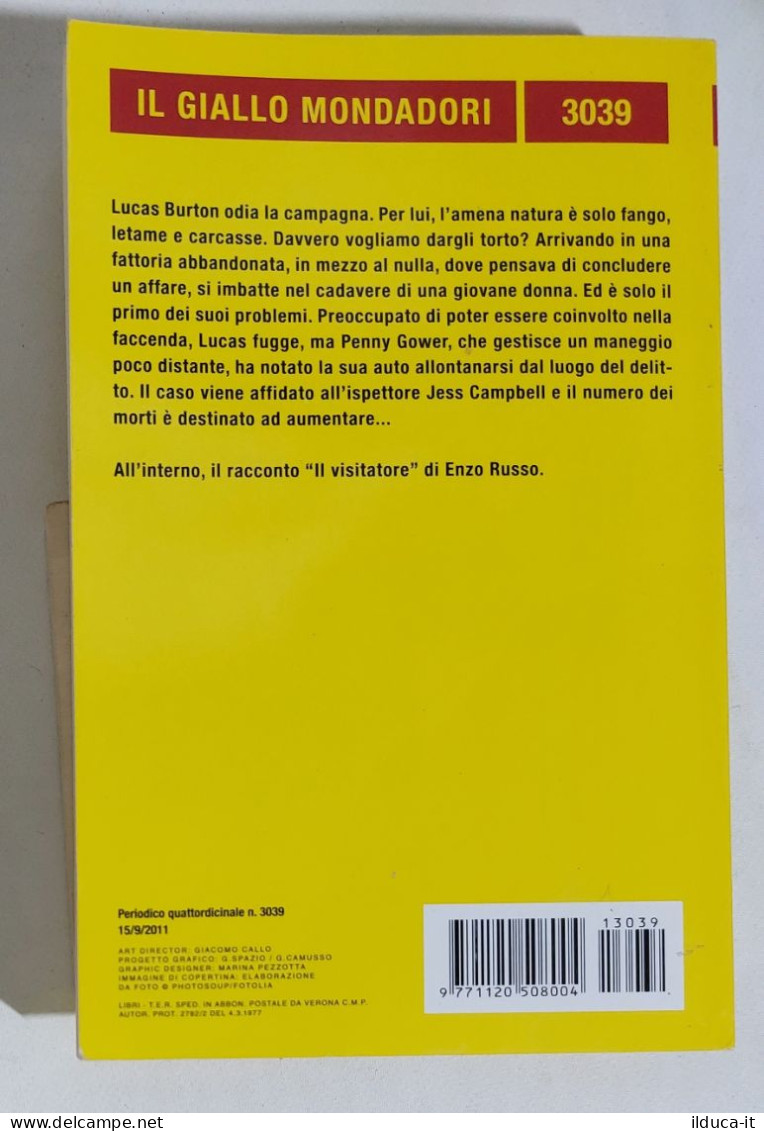 58719 Giallo Mondadori N 3039 - Ann Granger - Fango E Cadaveri - 2011 - Politieromans En Thrillers