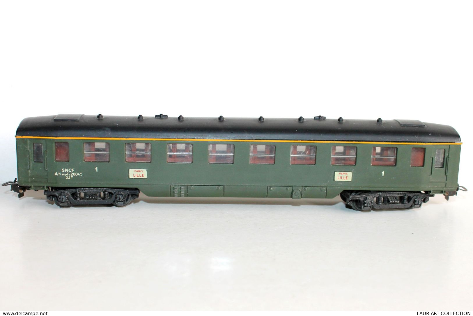 HORNBY ACHO VOITURE VOYAGEUR AMENAGÉ, 1er CLASSE SNCF A10 Myfi 20045 PARIS LILLE, TRAIN - MODELE FERROVIAIRE (2105.206) - Voitures Voyageurs