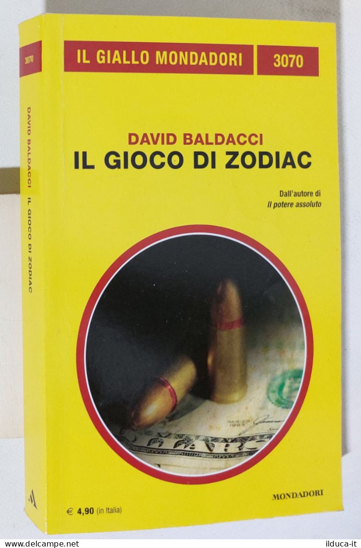 58726 Giallo Mondadori N 3070 - David Baldacci - Il Gioco Di Zodiac - 2012 - Policiers Et Thrillers