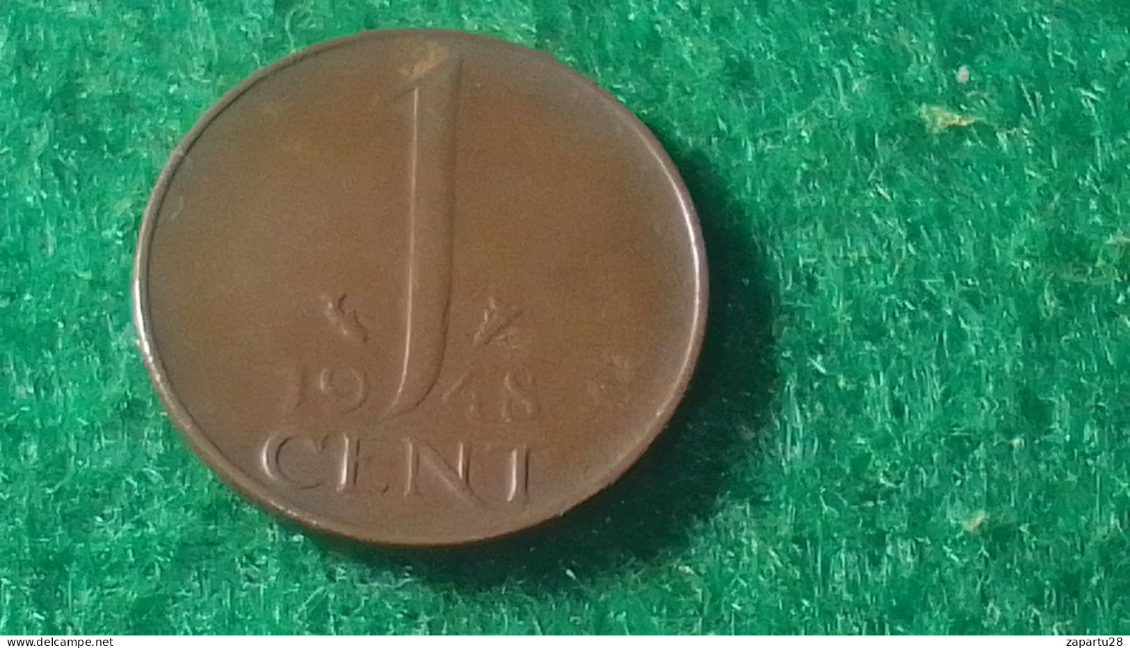 HOLLANDA- 1948         1 CENT          F - 1 Cent