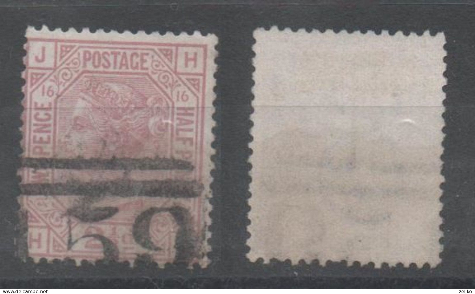 UK, GB, Great Britain, Used, 1876, Michel 47 - Gebruikt