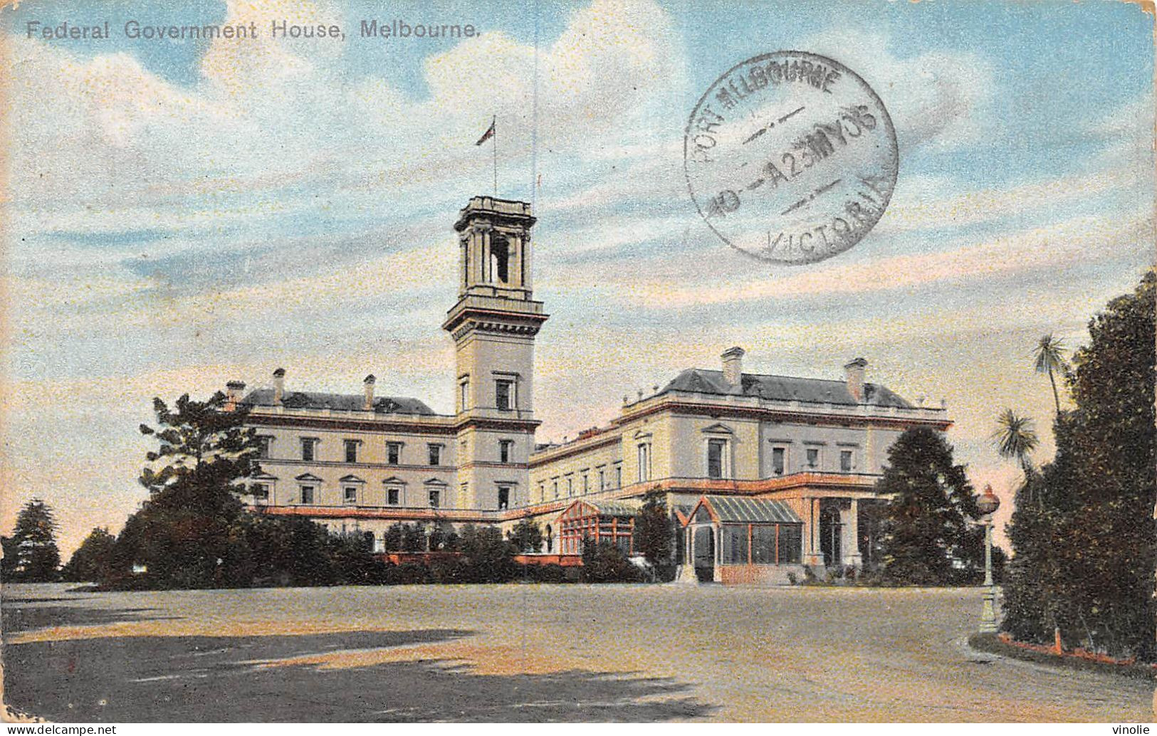 PIE-23-GOLL. 8110 :  MELBOURNE.  FEDERAL GOVERNMENT HOUSE - Melbourne