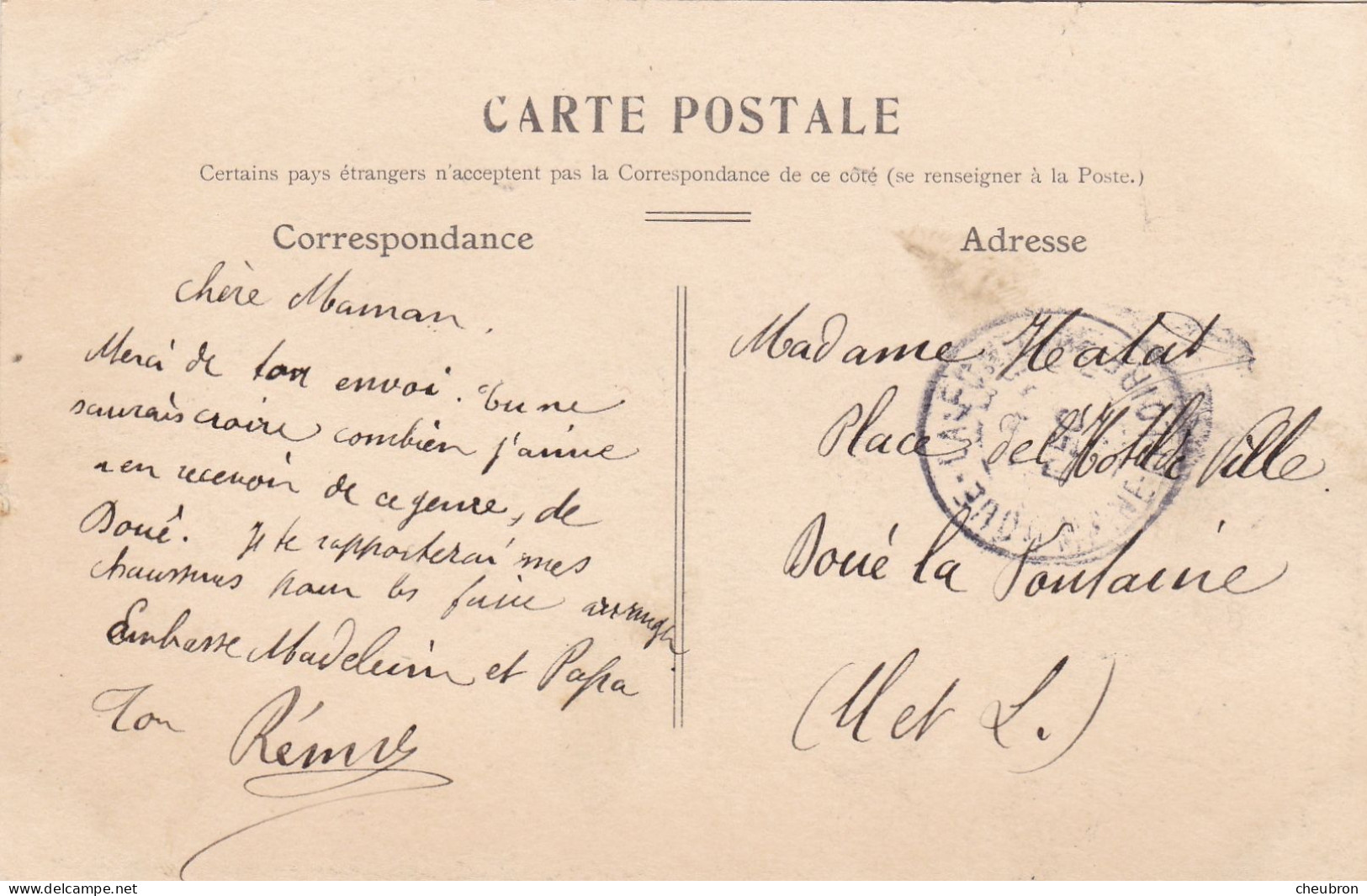 49. ANGERS .CPA. VUE GENERALE DES PONTS SUR LA MAINE.. ANNEE 1904 + TEXTE - Champtoceaux