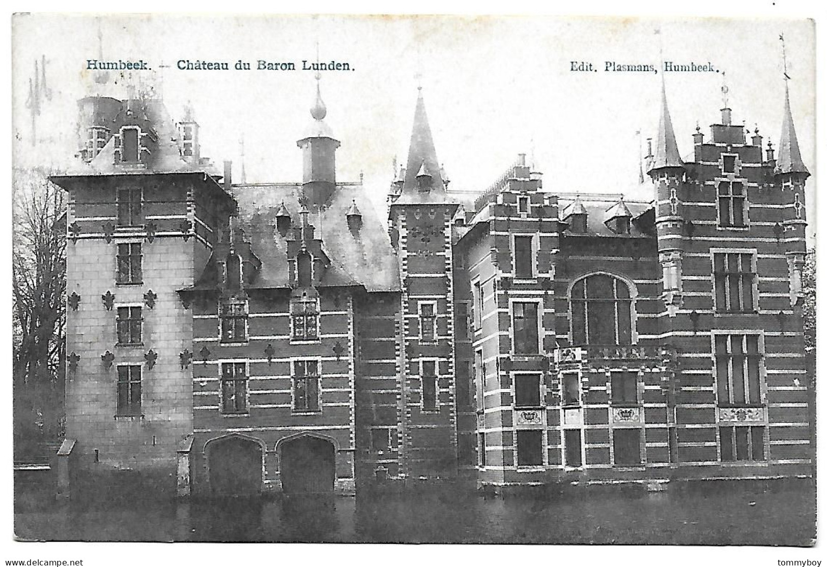 CPA Humbeek, Château Du Baron Lunden - Grimbergen