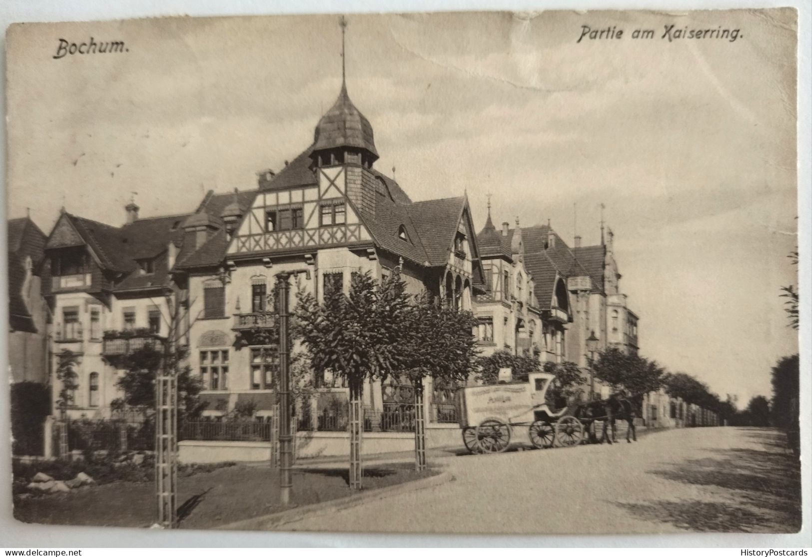 Bochum, Partie Am Kaiserring, 1907 - Bochum