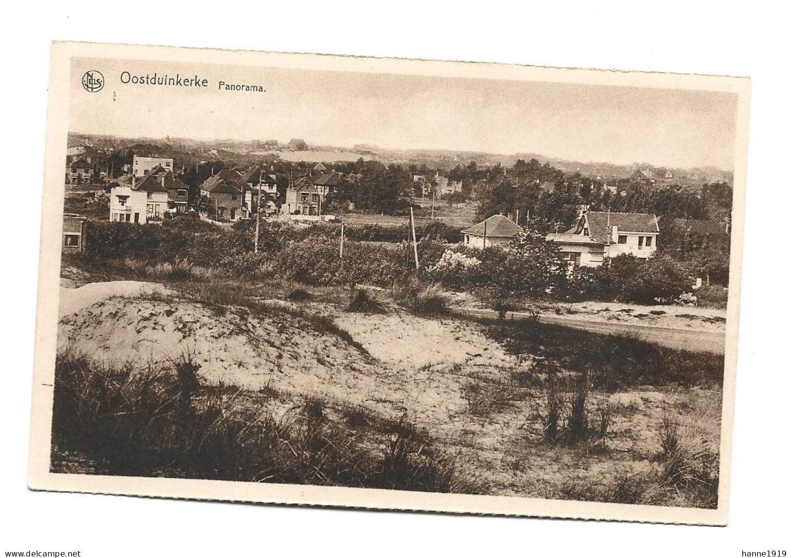 Oostduinkerke Villas 1947 Panorama Htje - Oostduinkerke