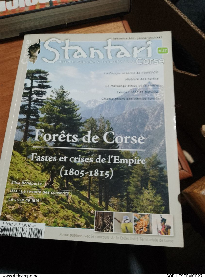 148 // STANTARI / HISTOIRE NATURELLE & CULTURELLE DE LA CORSE / 2011 / FORETS DE CORSE - Tourisme & Régions