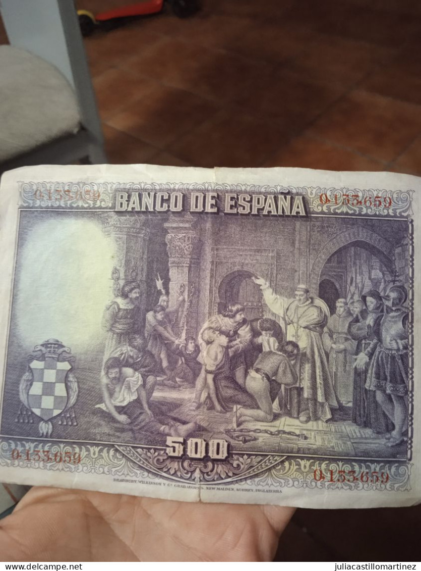 Billete 500 Pesetas - 100 Peseten