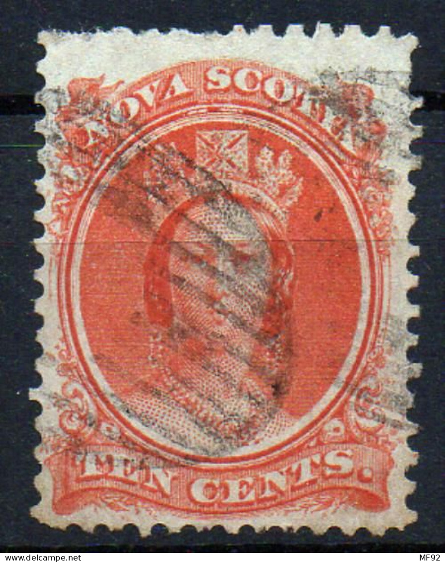 Nueva Escocia Nº 9. Año 1860 - Gebruikt