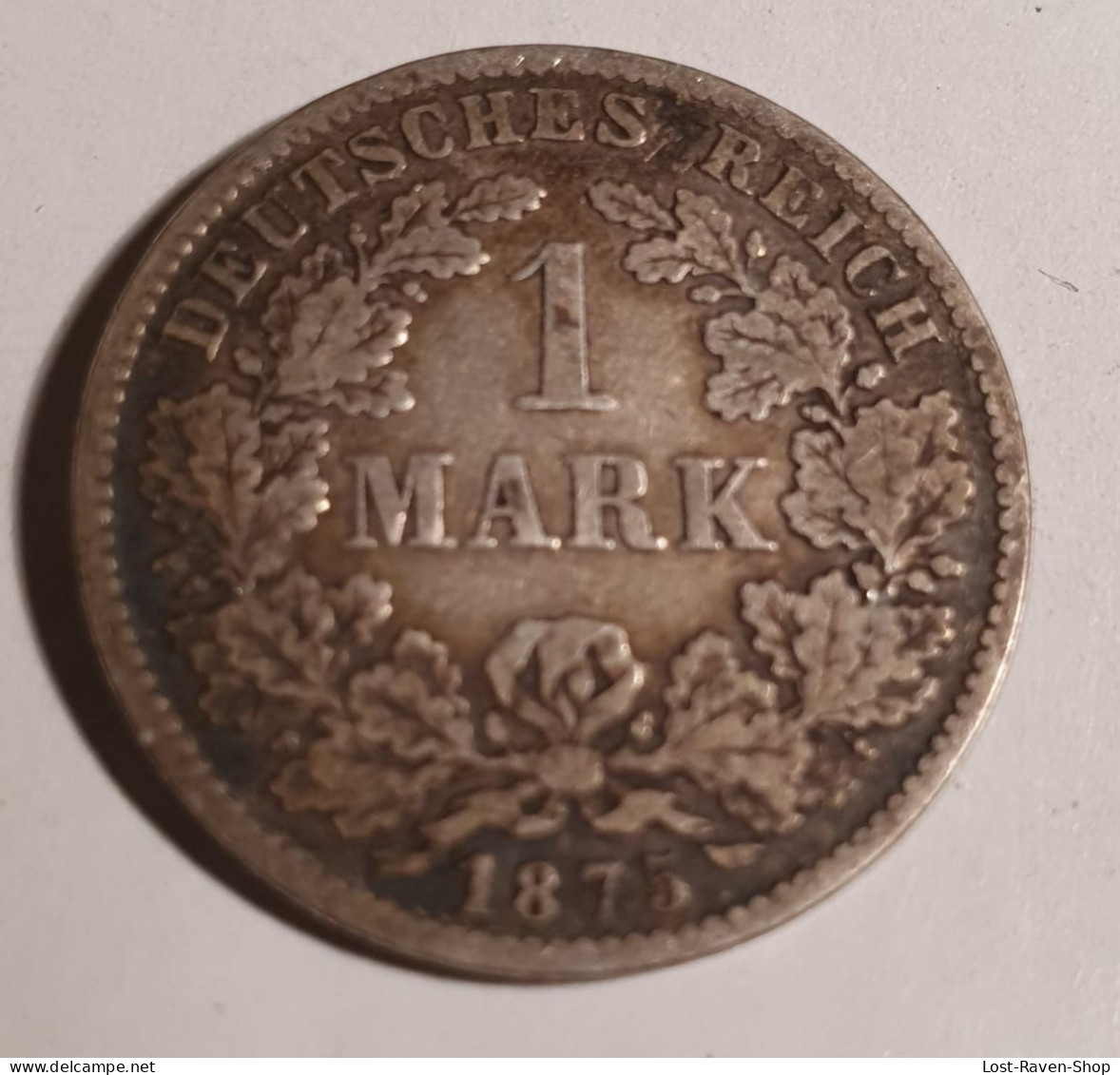 1 Mark - Deutsches Reich - 1875 D - 1 Mark