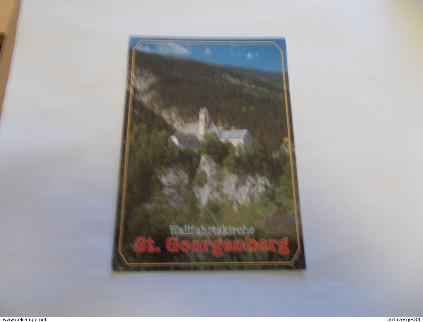 SAINT GEORGENBERG STANS TIROL ( AUSTRIA  OSTERREICH ) WALLFAHRTSKIRCHE  EGLISE DANS LES MONTAGNES - Stams