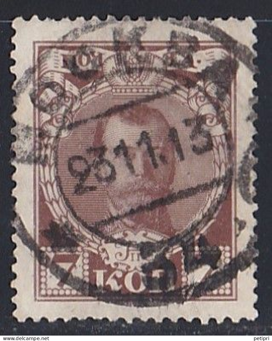 Russie & URSS -  1905 - 1916  Empire   Y&T  N°  80   Belle Oblitération  23 11 1913 - Oblitérés