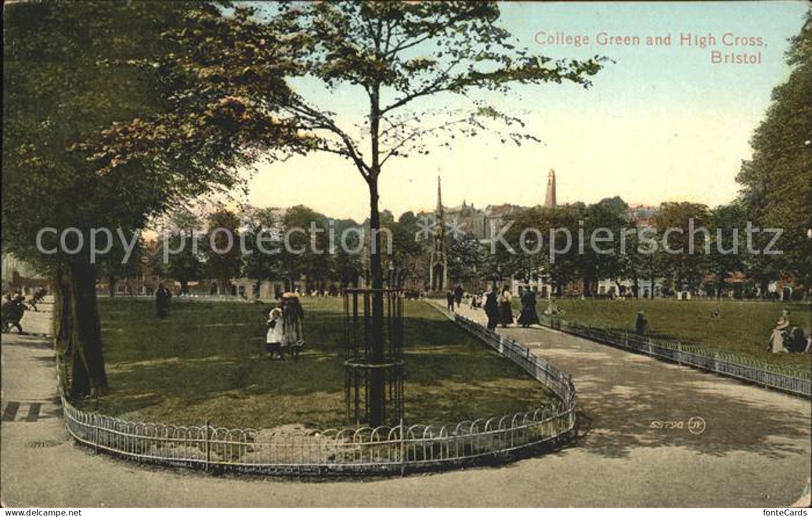 11777408 Bristol UK College Green And High Cross  - Bristol