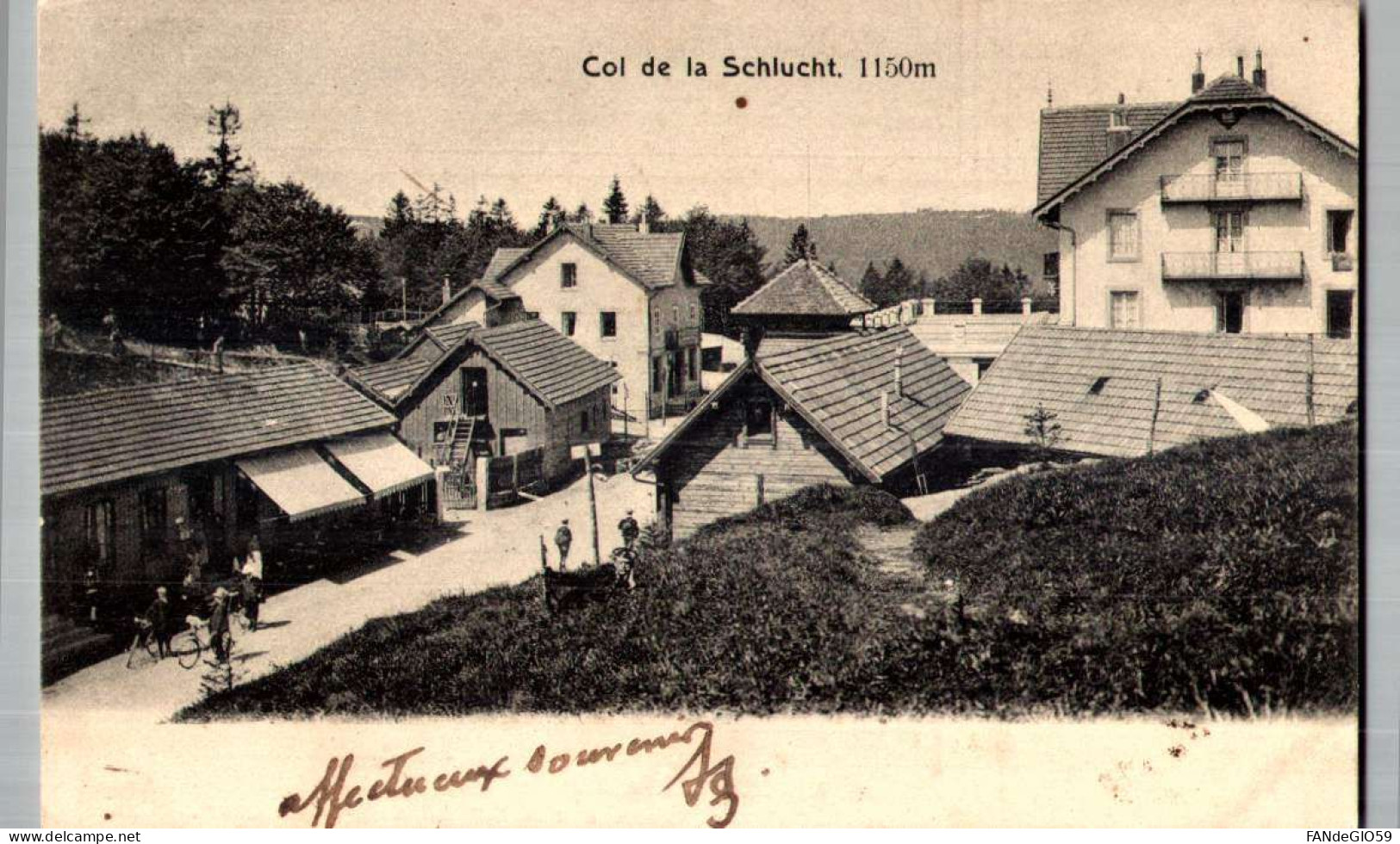 CPA - Col De La Schlucht - 1150m   // 9 - Sonstige & Ohne Zuordnung