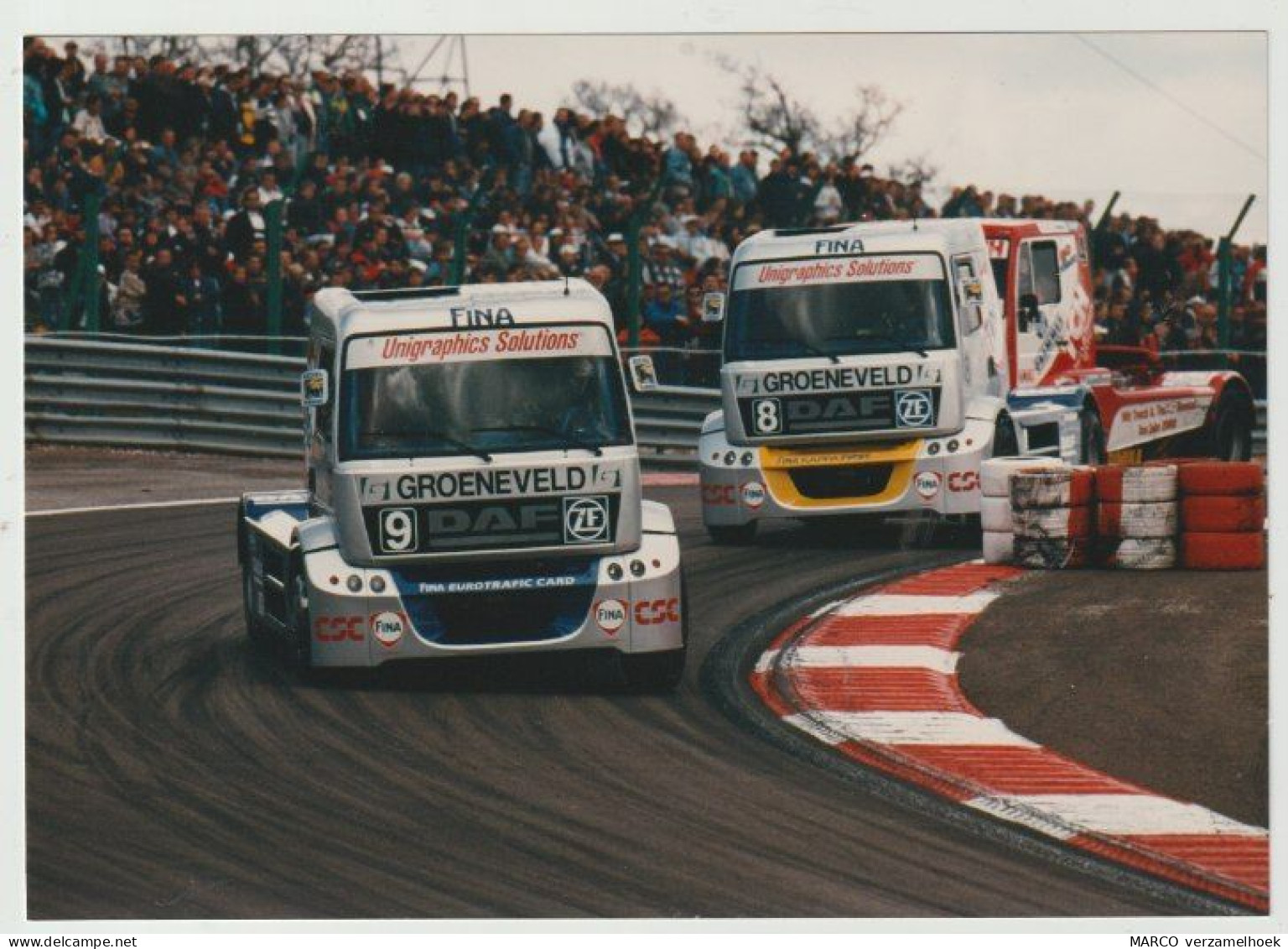 Persfoto:  DAF Trucks Eindhoven (NL) Fina Racing Team - Vrachtwagens