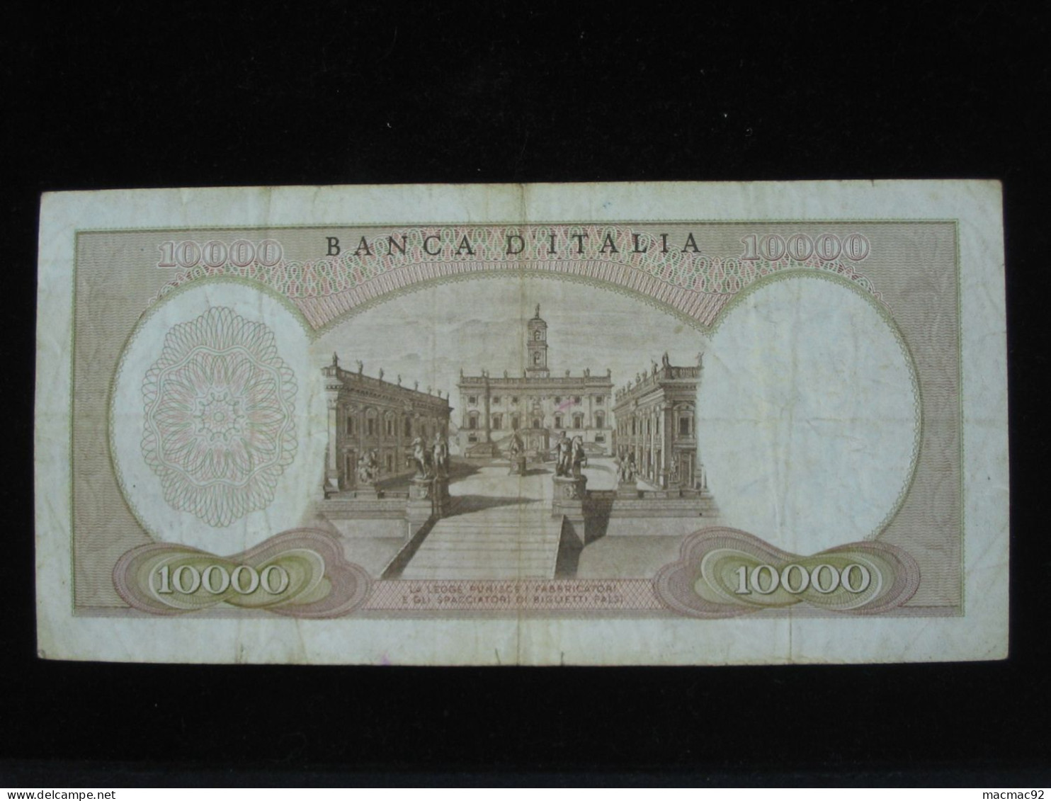 ITALIE - 10 000 Diecimila Lire  - Banca D'Italia 1968  **** EN ACHAT IMMEDIAT **** - 10000 Lire