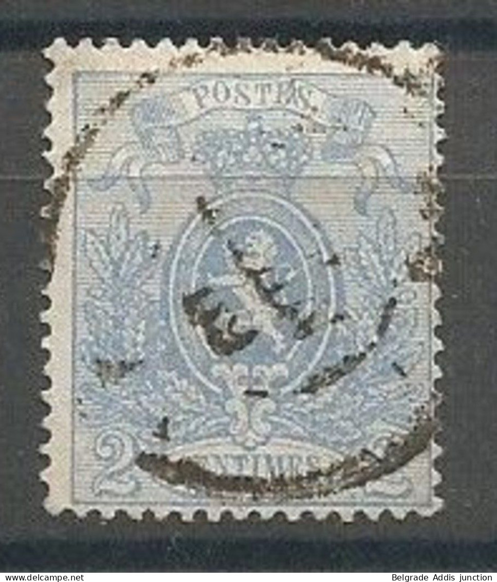 Belgique Belgie Belgium COB 24A Oblitéré Used 1867 Petit Lion - 1866-1867 Piccolo Leone