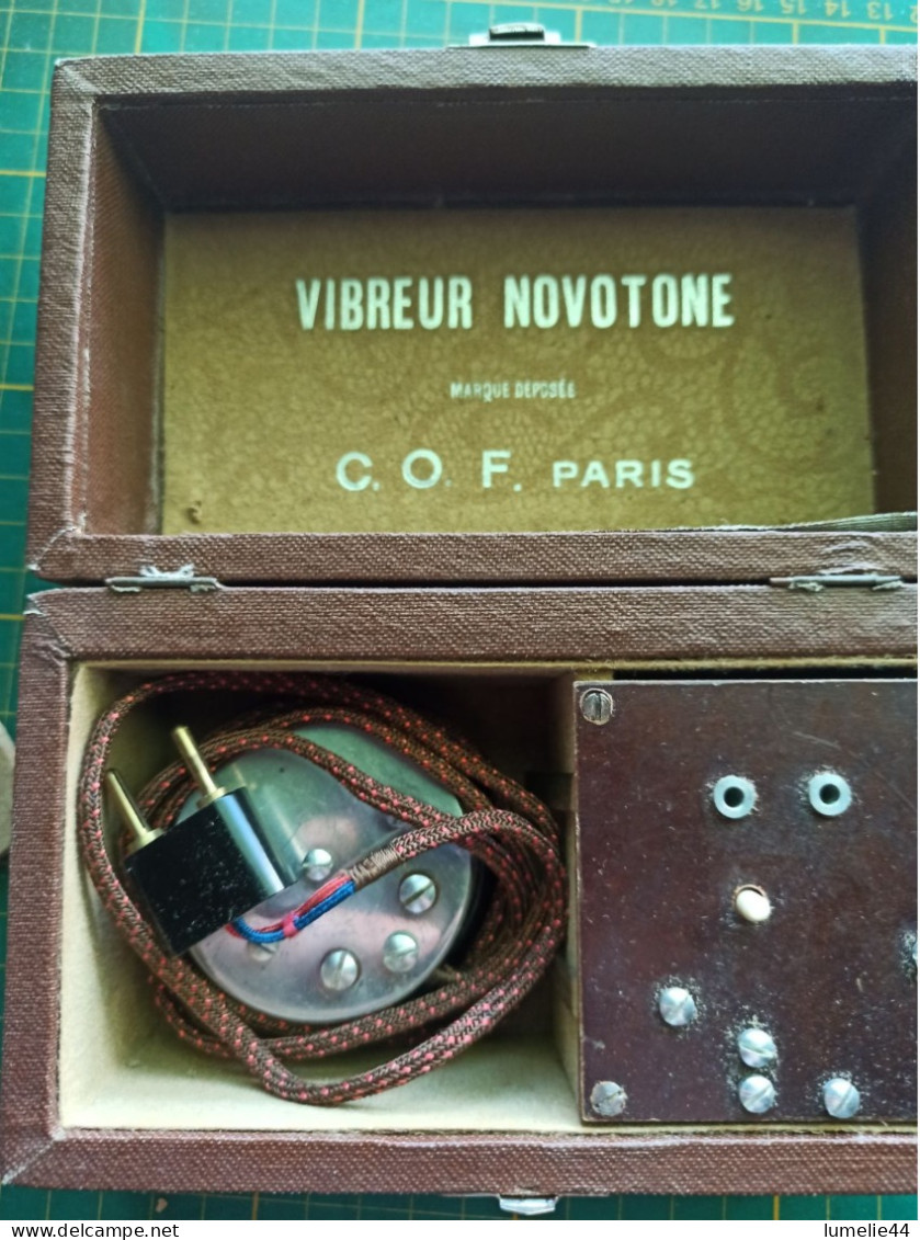 Rare Novotone Entraîneur Mors à Batterie Ecouteur - Radios