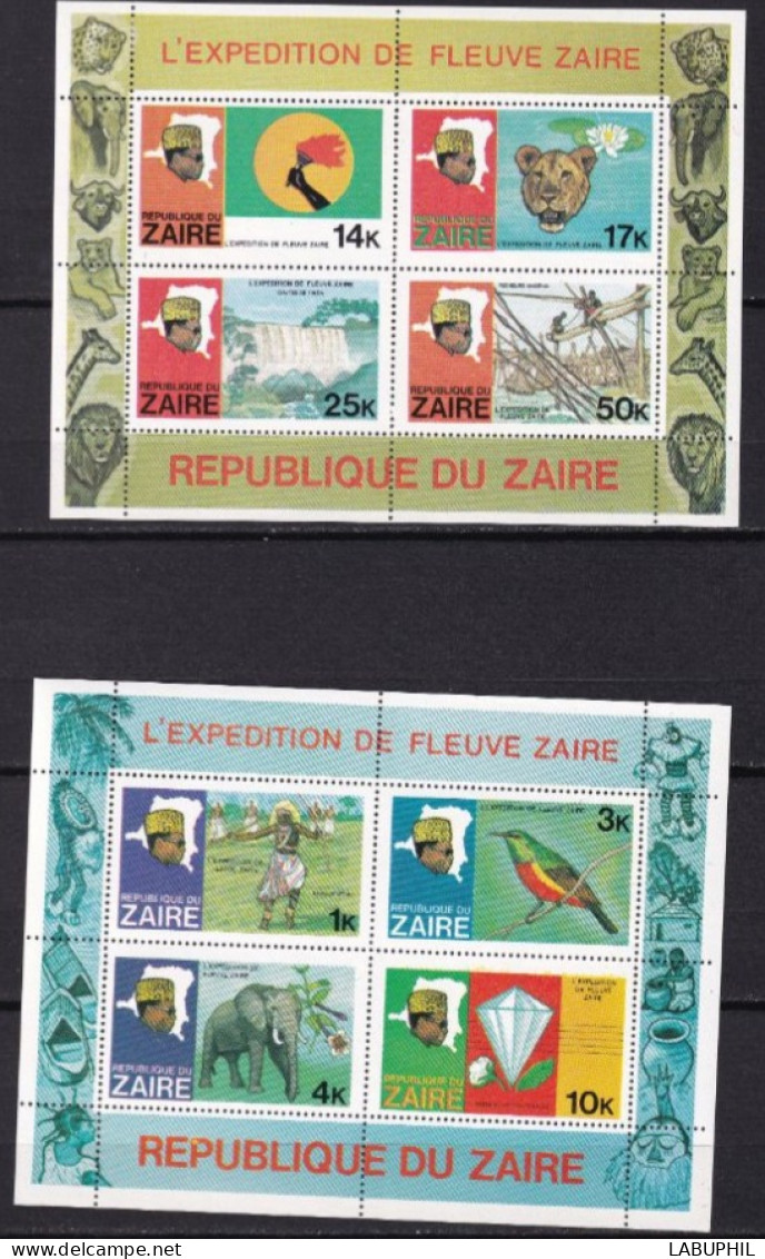 ZAIREMNH ** BLOC FEUILLET 1978 - Unused Stamps