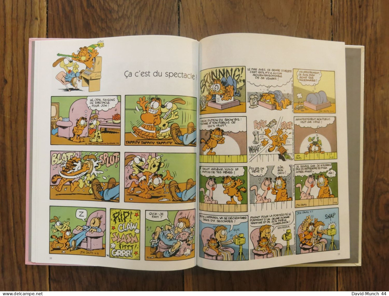 (BD) Garfield sonne toujours deux fois de Jim Davis. Bagheera. 1991