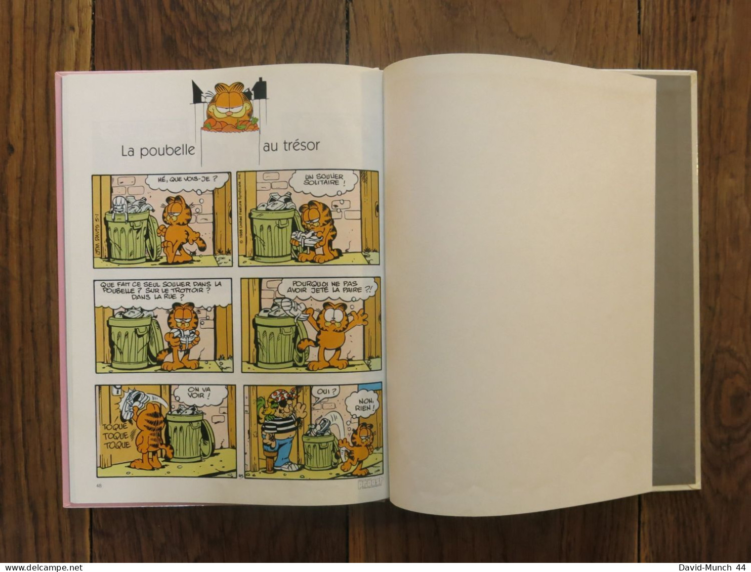 (BD) Garfield sonne toujours deux fois de Jim Davis. Bagheera. 1991