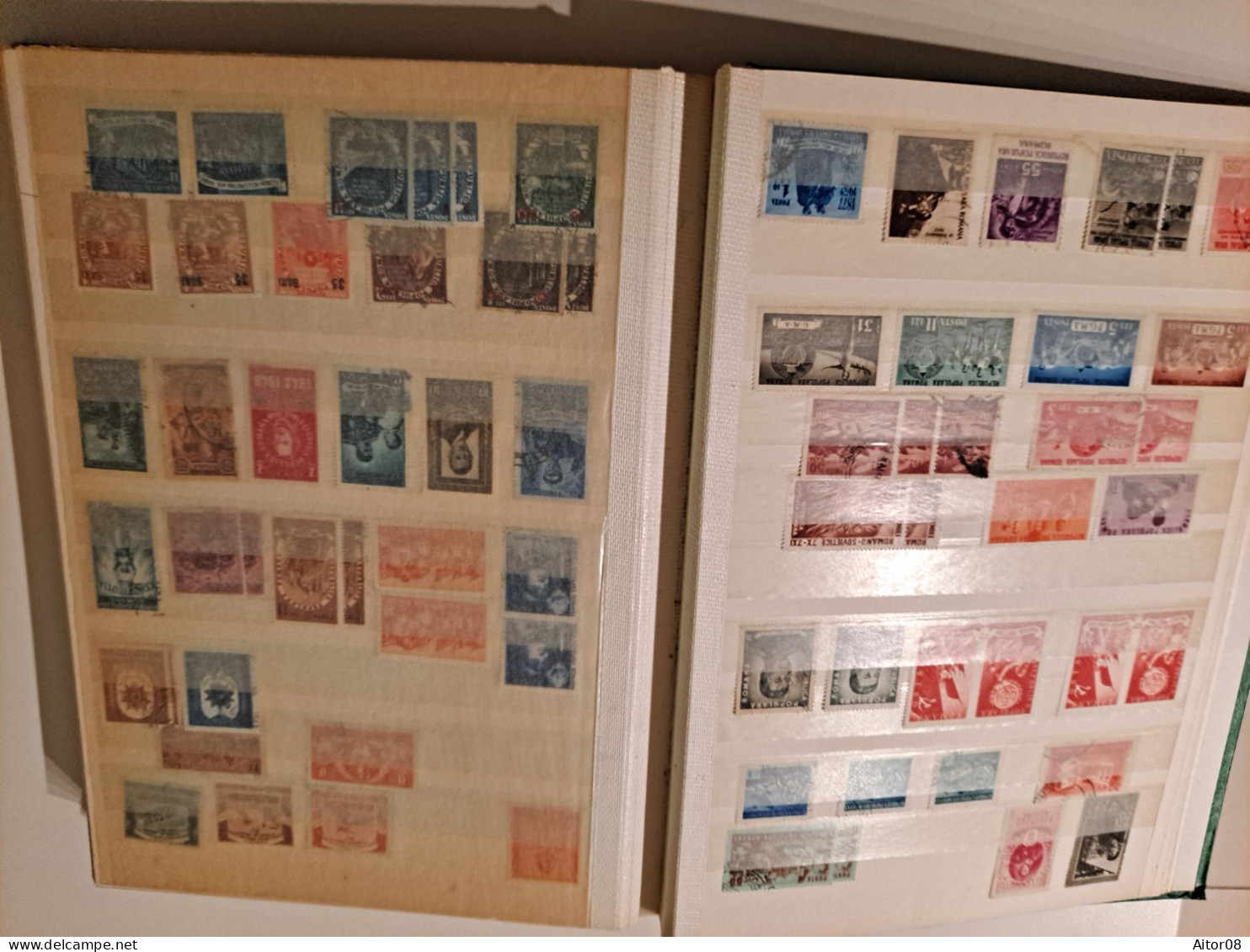 TRES BELLE COLLECTION TIMBRES  ROUMANIE NEUFS ET OBLITERES ANNEES  1930/80..COTE ENORME - Collezioni