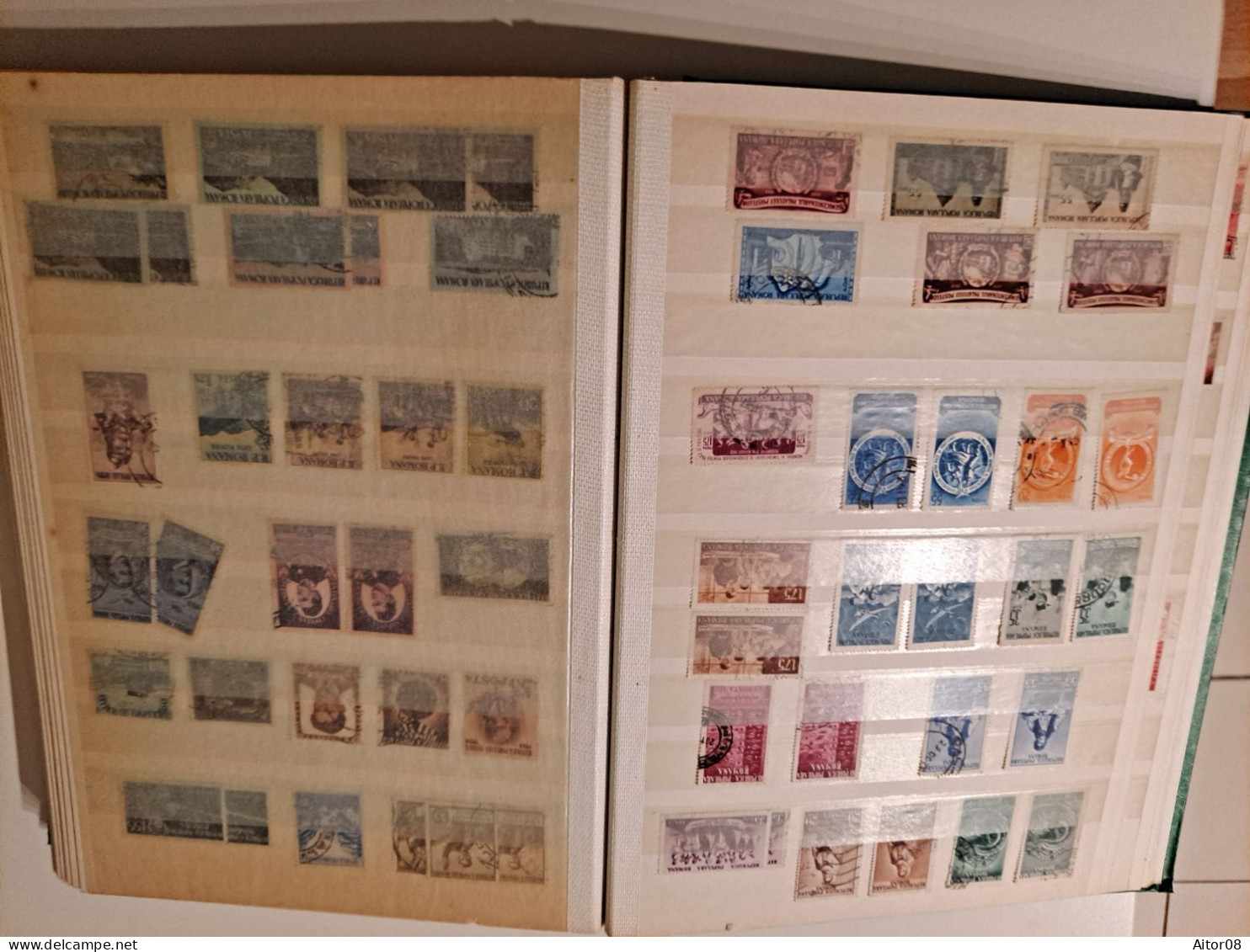 TRES BELLE COLLECTION TIMBRES  ROUMANIE NEUFS ET OBLITERES ANNEES  1930/80..COTE ENORME