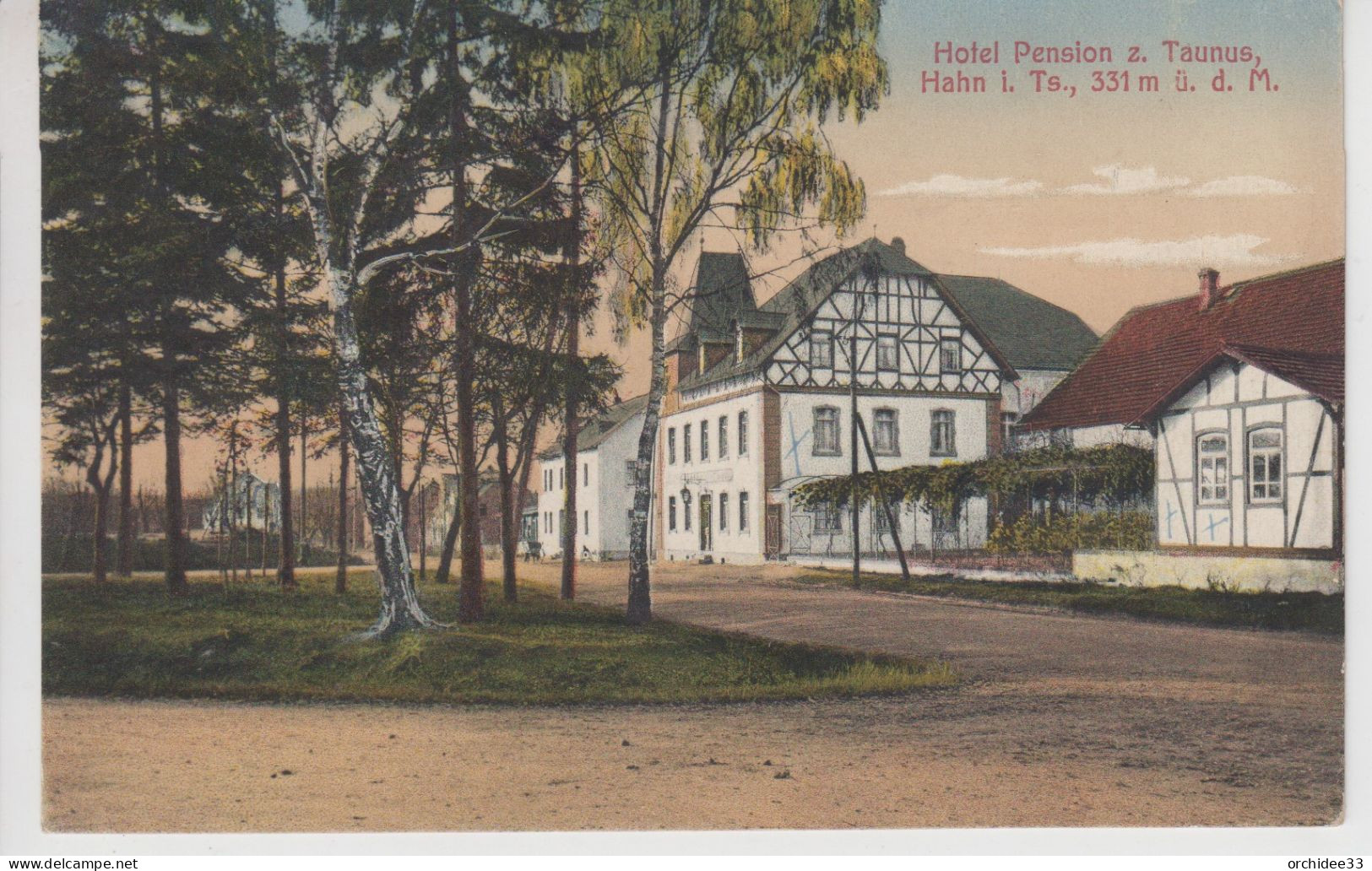 CPA Hahn I. Ts. - Hotel Pension Z. Taunus - Taunus