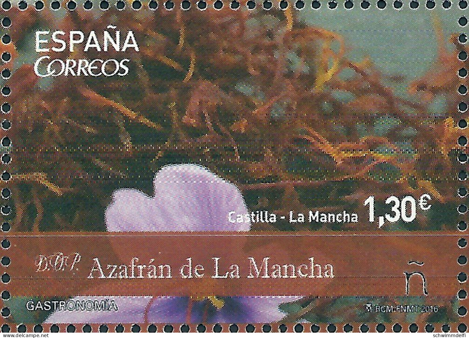 SPANIEN - ESPAÑA - 2016 - GASTROMOMÍA - CASTILLA LA MANCHGA  - NUEVO - Blocs & Feuillets