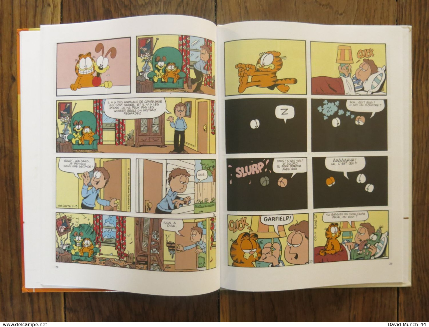 (BD) 2 albums de Garfiel (numéros 17 et 19) de Jim Davis. Dargaud éditeur. 1994