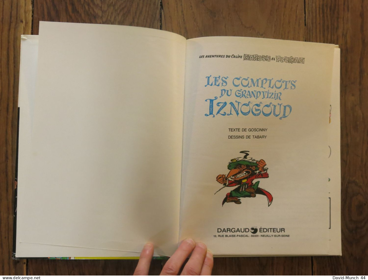(BD) Les Complots Du Grand Vizir Iznogoud De Goscinny Et Tabary. Dargaud éditeur. 1979 - Iznogoud
