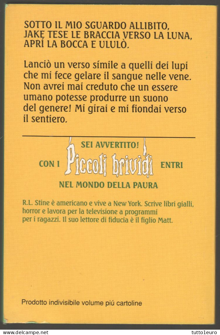 PICCOLI BRIVIDI - R. L. STINE - N°4 - IL VAMPIRO DI GHIACCIO - Teenagers En Kinderen