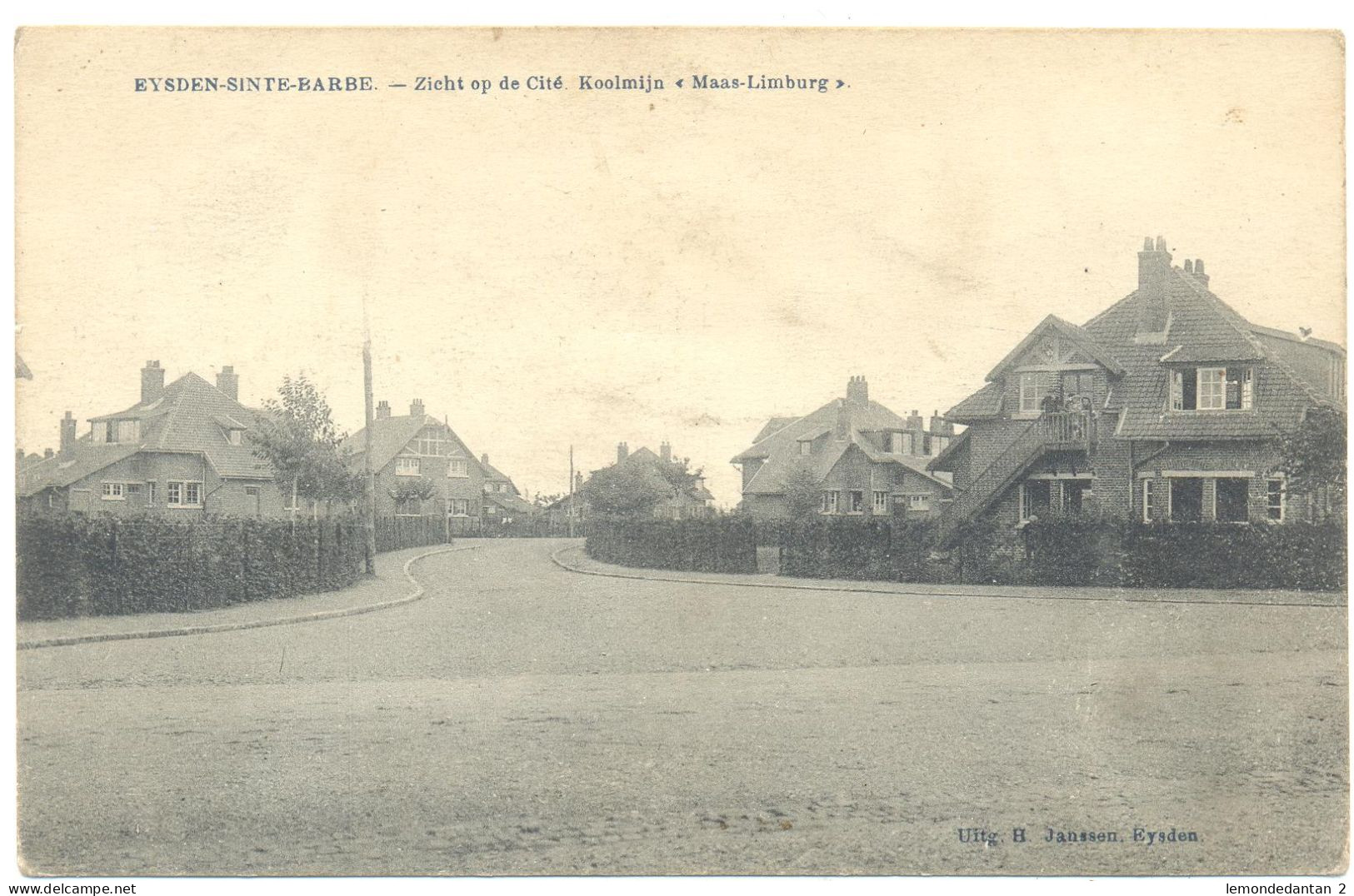 Eysden-Sainte-Barbe - Zicht Op De Cité Koolmijn 'Maas-Limburg' - Maasmechelen