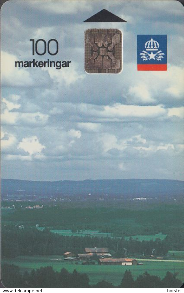 Schweden Chip 002A (60103/001) Cultural Landscape  1992 - SC5 - 100 Units - 42433 - Svezia