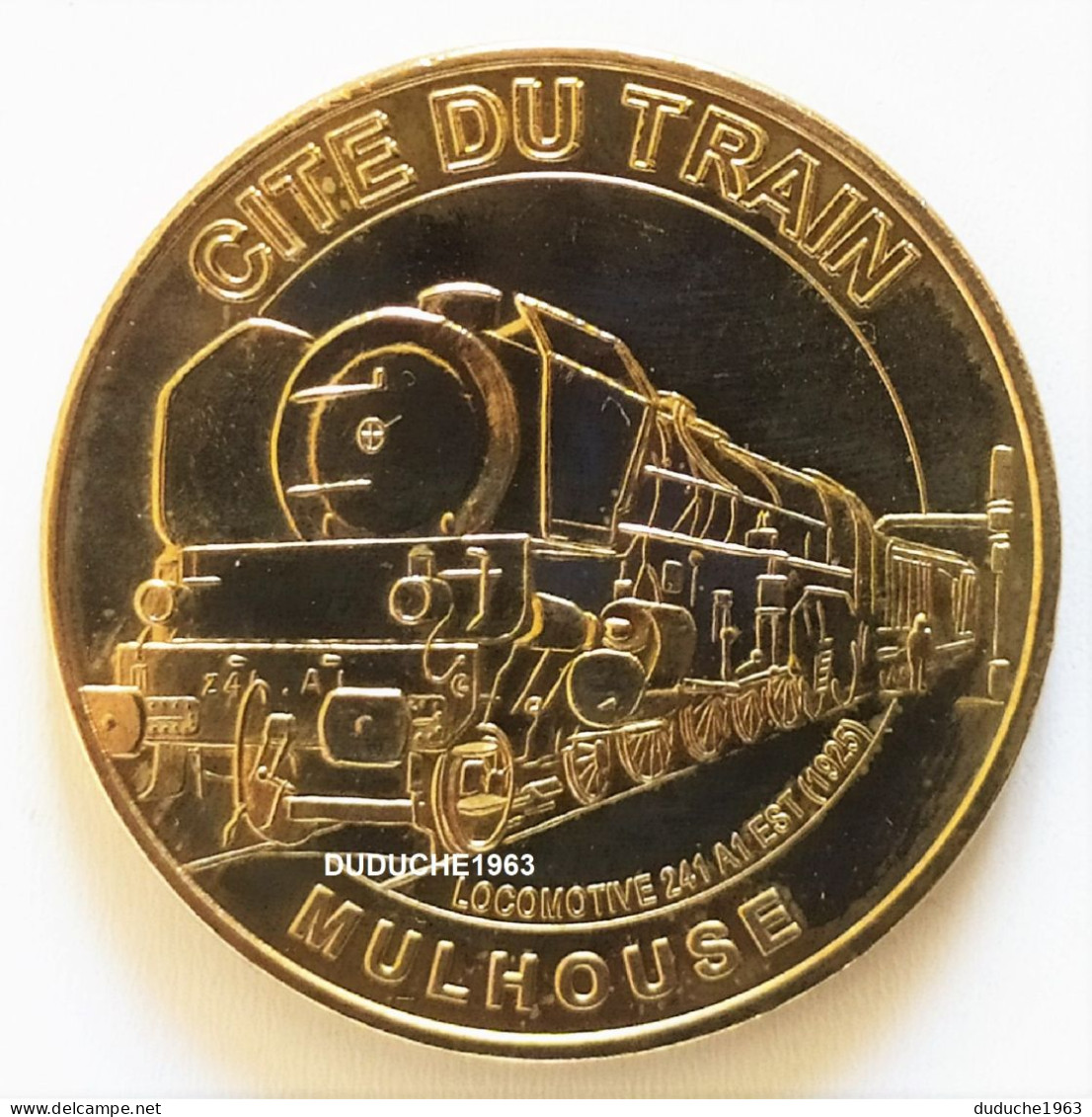 Monnaie De Paris 68. Mulhouse. Cité Du Train - Locomotive 2012 - 2012